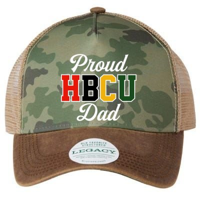 Proud Hbcu Dad Black College And University FatherS Day Funny Gift Legacy Tie Dye Trucker Hat