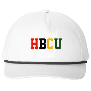 Proud Hbcu Dad Black College And University FatherS Day Funny Gift Snapback Five-Panel Rope Hat