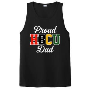 Proud Hbcu Dad Black College And University FatherS Day Funny Gift PosiCharge Competitor Tank