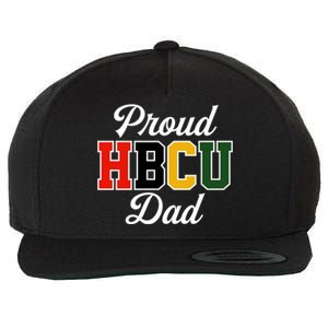 Proud Hbcu Dad Black College And University FatherS Day Funny Gift Wool Snapback Cap