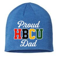 Proud Hbcu Dad Black College And University FatherS Day Funny Gift Sustainable Beanie