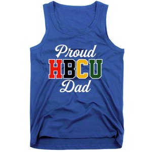 Proud Hbcu Dad Black College And University FatherS Day Funny Gift Tank Top