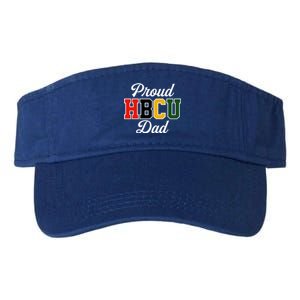 Proud Hbcu Dad Black College And University FatherS Day Funny Gift Valucap Bio-Washed Visor