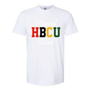 Proud Hbcu Dad Black College And University FatherS Day Funny Gift Softstyle CVC T-Shirt