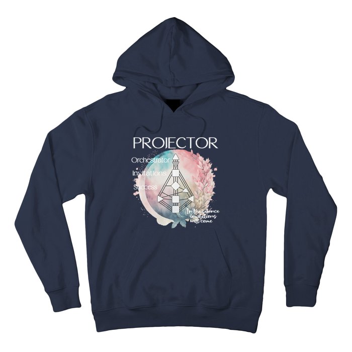 Projectors Human Design Gift Pastel Aura Premium Hoodie