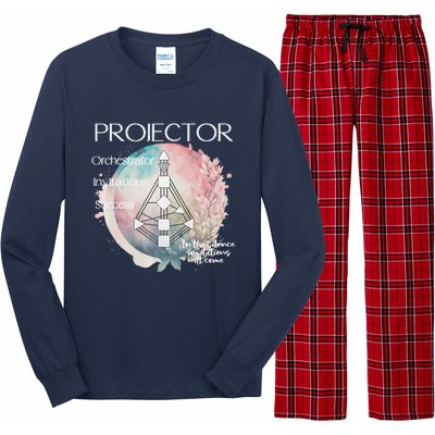 Projectors Human Design Gift Pastel Aura Premium Long Sleeve Pajama Set