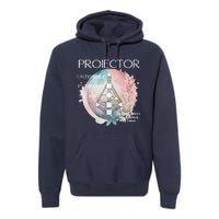 Projectors Human Design Gift Pastel Aura Premium Premium Hoodie