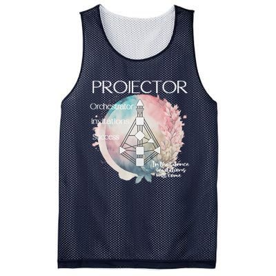 Projectors Human Design Gift Pastel Aura Premium Mesh Reversible Basketball Jersey Tank