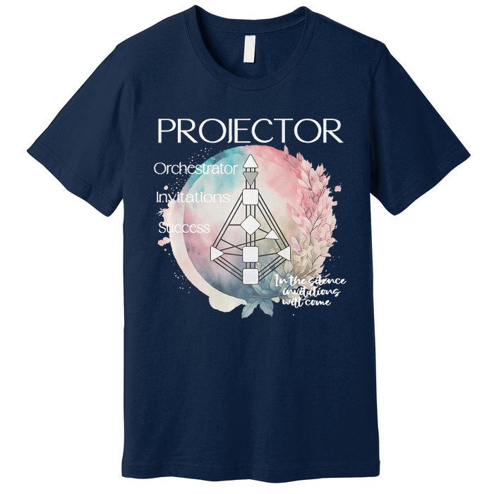 Projectors Human Design Gift Pastel Aura Premium Premium T-Shirt