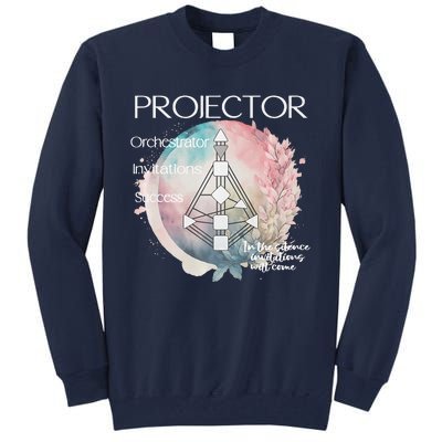 Projectors Human Design Gift Pastel Aura Premium Tall Sweatshirt