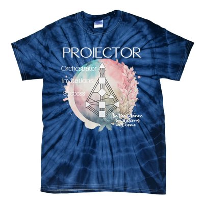 Projectors Human Design Gift Pastel Aura Premium Tie-Dye T-Shirt