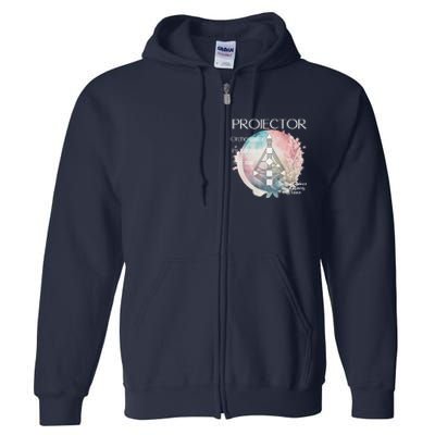 Projectors Human Design Gift Pastel Aura Premium Full Zip Hoodie