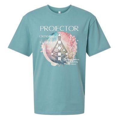 Projectors Human Design Gift Pastel Aura Premium Sueded Cloud Jersey T-Shirt