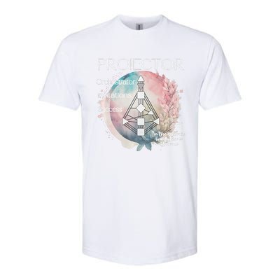 Projectors Human Design Gift Pastel Aura Premium Softstyle CVC T-Shirt