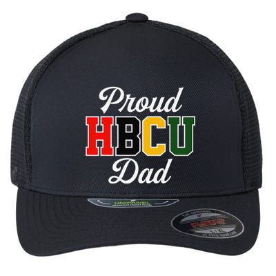 Proud Hbcu Dad Black College And University FatherS Day Flexfit Unipanel Trucker Cap