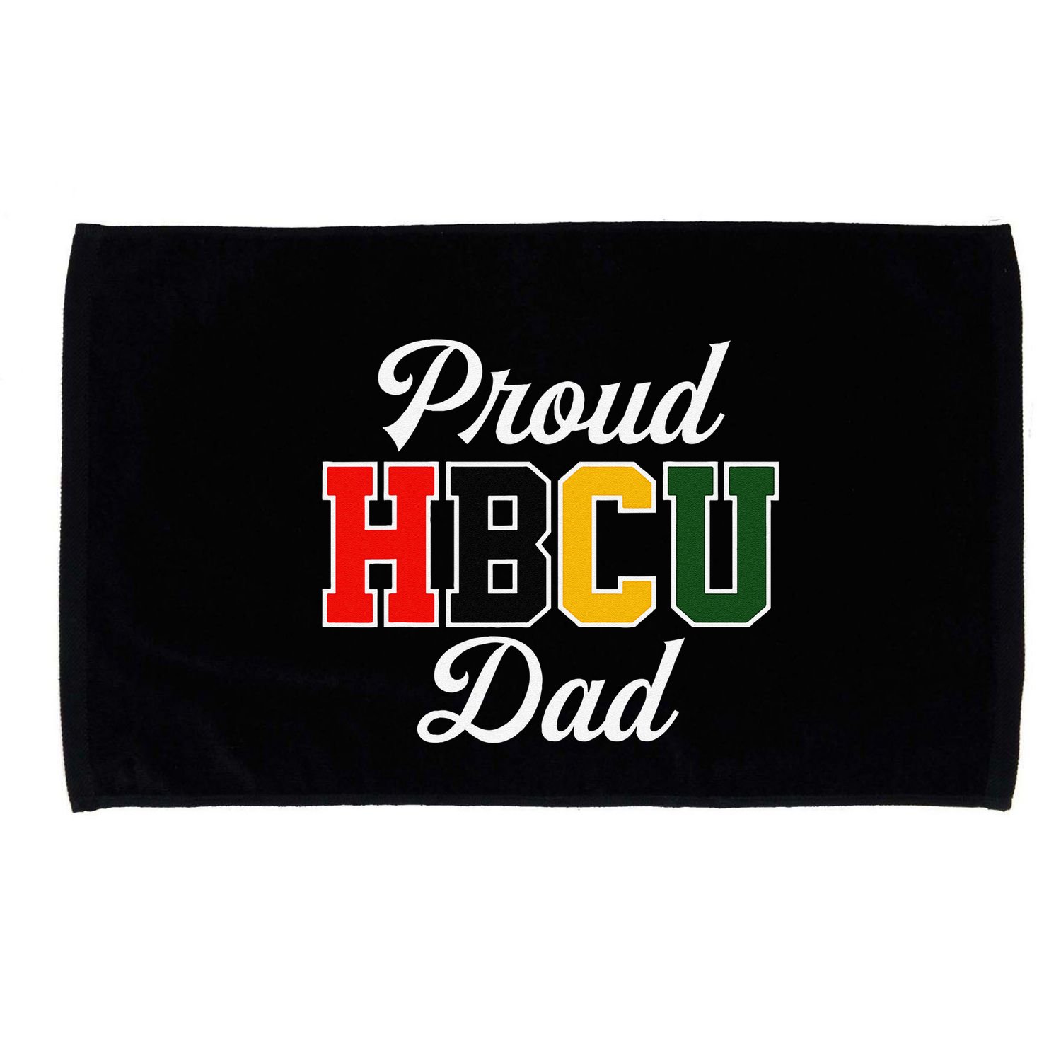 Proud Hbcu Dad Black College And University FatherS Day Microfiber Hand Towel