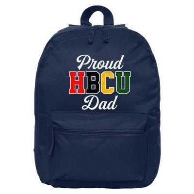 Proud Hbcu Dad Black College And University FatherS Day 16 in Basic Backpack
