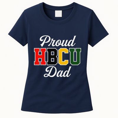 Proud Hbcu Dad Black College And University FatherS Day Womens T-Shirt