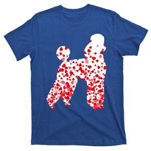 Poodle Heart Dog Valentine's Day Gift T-Shirt