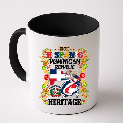 Proud Hispanic Dominican Republic Heritage Mug
