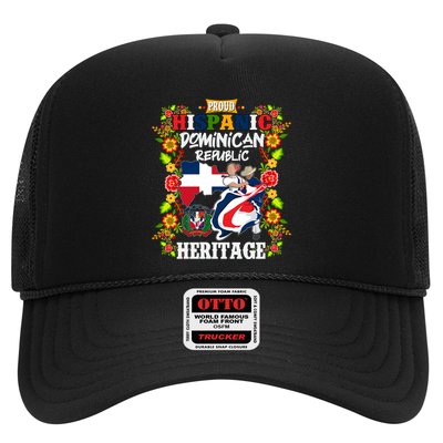 Proud Hispanic Dominican Republic Heritage Trucker Hat