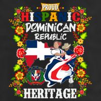 Proud Hispanic Dominican Republic Heritage Trucker Hat