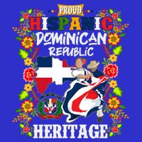 Proud Hispanic Dominican Republic Heritage T-Shirt