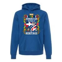 Proud Hispanic Dominican Republic Heritage Premium Hoodie