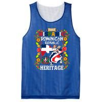 Proud Hispanic Dominican Republic Heritage Mesh Reversible Basketball Jersey Tank