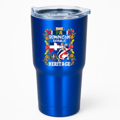 Proud Hispanic Dominican Republic Heritage Tumbler