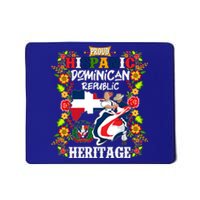 Proud Hispanic Dominican Republic Heritage Mousepad