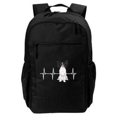 Papillon Heartbeat Dog Lover Backpack