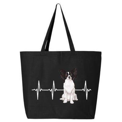 Papillon Heartbeat Dog Lover 25L Jumbo Tote
