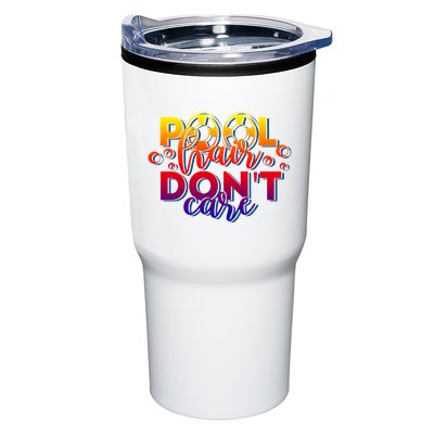 Pool Hair Dont Care Funny Pool Party Gift Tumbler