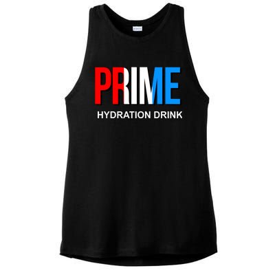 Prime Hydration Drink Ladies PosiCharge Tri-Blend Wicking Tank