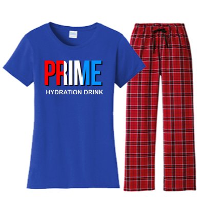 Prime Hydration Drink Women's Flannel Pajama Set