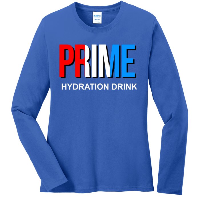 Prime Hydration Drink Ladies Long Sleeve Shirt