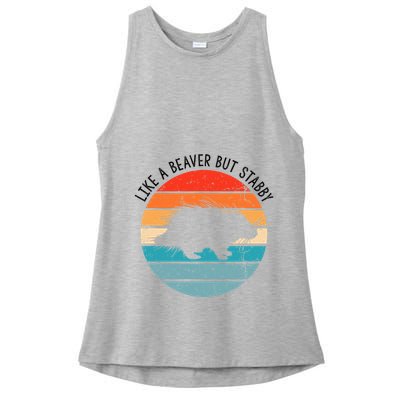 Porcupine Hugger Designs For Hedgehog Porcupine Fan Ladies PosiCharge Tri-Blend Wicking Tank