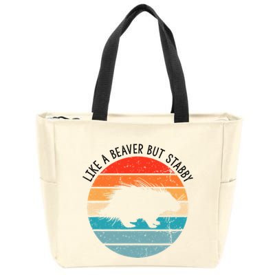 Porcupine Hugger Designs For Hedgehog Porcupine Fan Zip Tote Bag