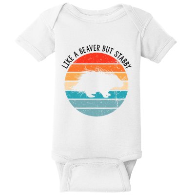 Porcupine Hugger Designs For Hedgehog Porcupine Fan Baby Bodysuit