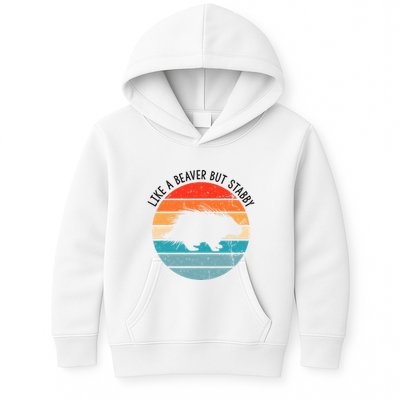 Porcupine Hugger Designs For Hedgehog Porcupine Fan Kids Hoodie