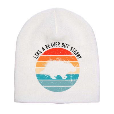 Porcupine Hugger Designs For Hedgehog Porcupine Fan Short Acrylic Beanie