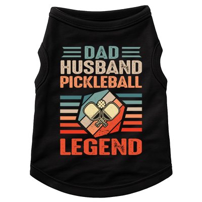 Pickleball Husband Dad Pickleball Player FatherS Day Gift Doggie Tank
