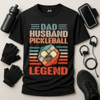 Pickleball Husband Dad Pickleball Player FatherS Day Gift Cooling Performance Crew T-Shirt