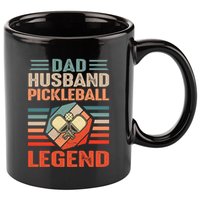 Pickleball Husband Dad Pickleball Player FatherS Day Gift 11oz C Handle Ceramic Mug