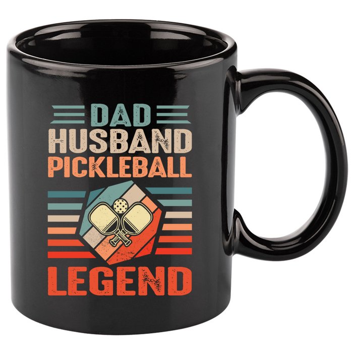 Pickleball Husband Dad Pickleball Player FatherS Day Gift 11oz C Handle Ceramic Mug