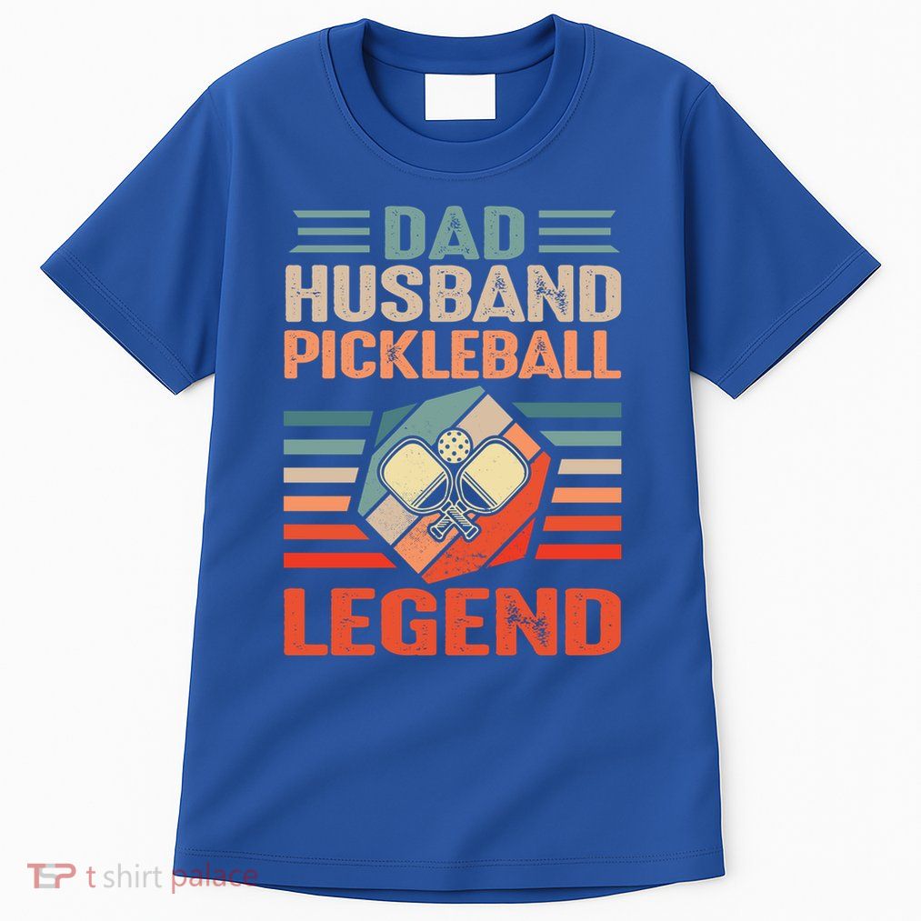 Pickleball Husband Dad Pickleball Player FatherS Day Gift Tall T-Shirt