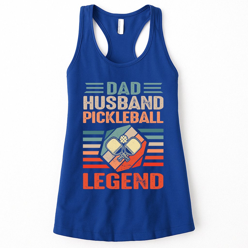 Pickleball Husband Dad Pickleball Player FatherS Day Gift Womens Tank Top