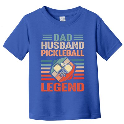Pickleball Husband Dad Pickleball Player FatherS Day Gift Toddler T-Shirt
