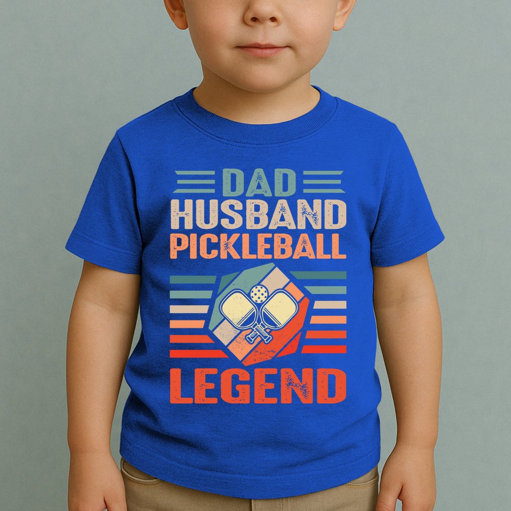 Pickleball Husband Dad Pickleball Player FatherS Day Gift Toddler T-Shirt